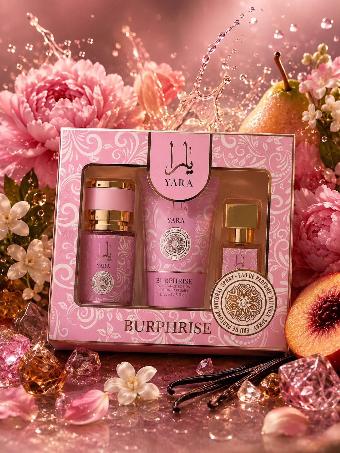 SET PERFUME YRA ROSA