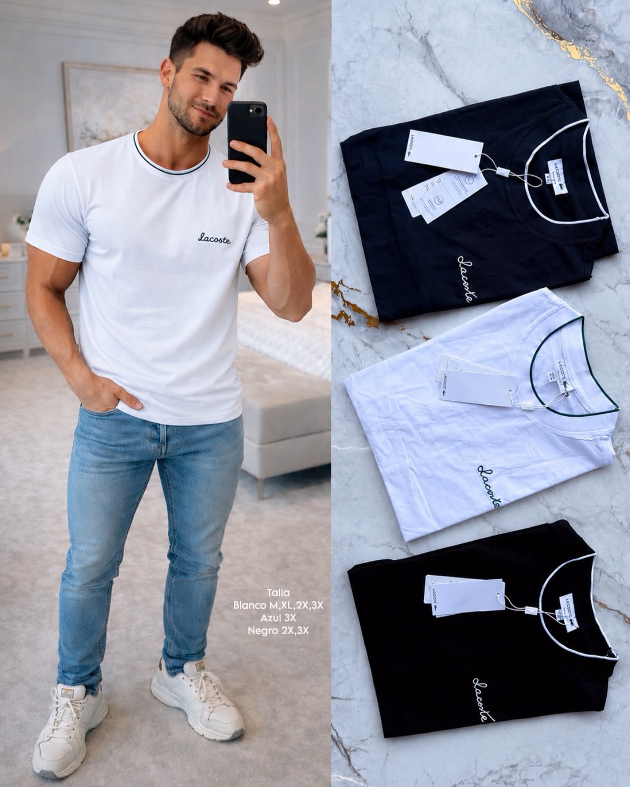 PLAYERA PREMIUM G5 MOD CRV LACOSTE