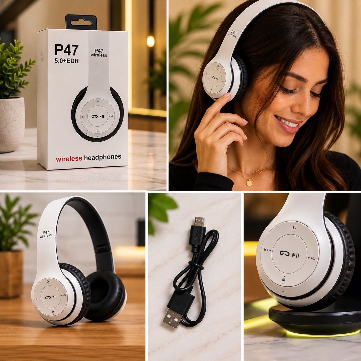 AUDIFONO TIPO DIADEMA BLUETOOTH