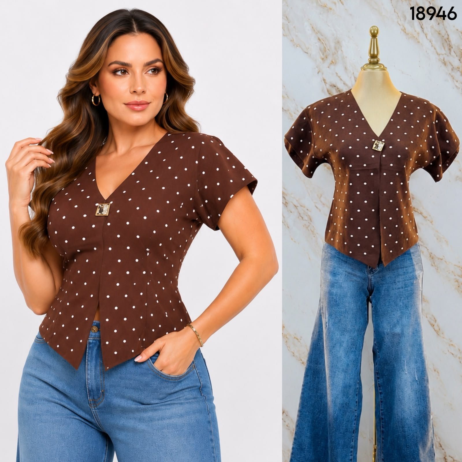 BLUSA PUNTITOS 8946 - Image 3