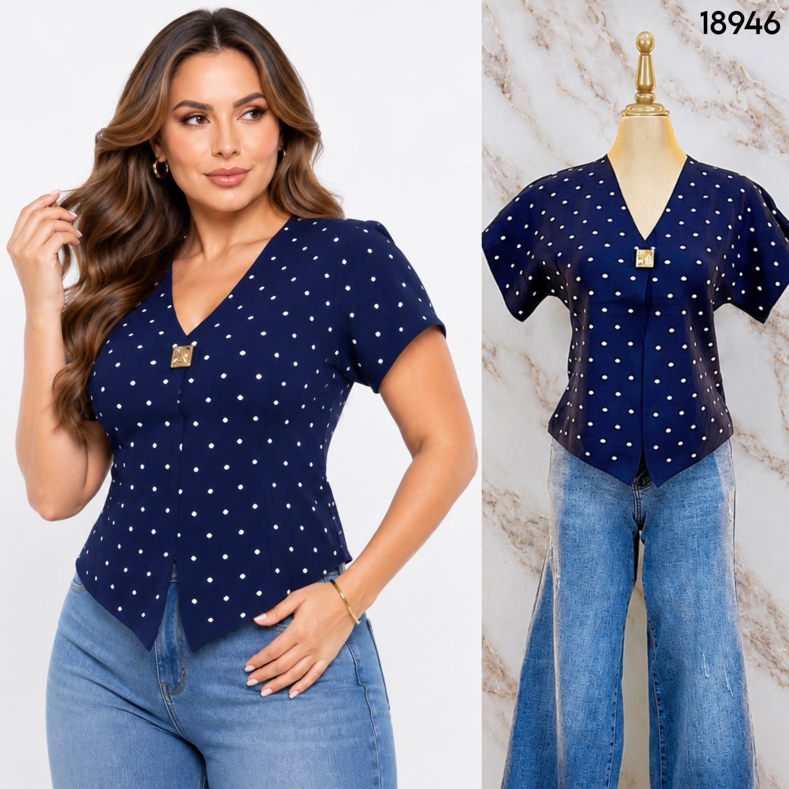 BLUSA PUNTITOS 8946 - Image 5