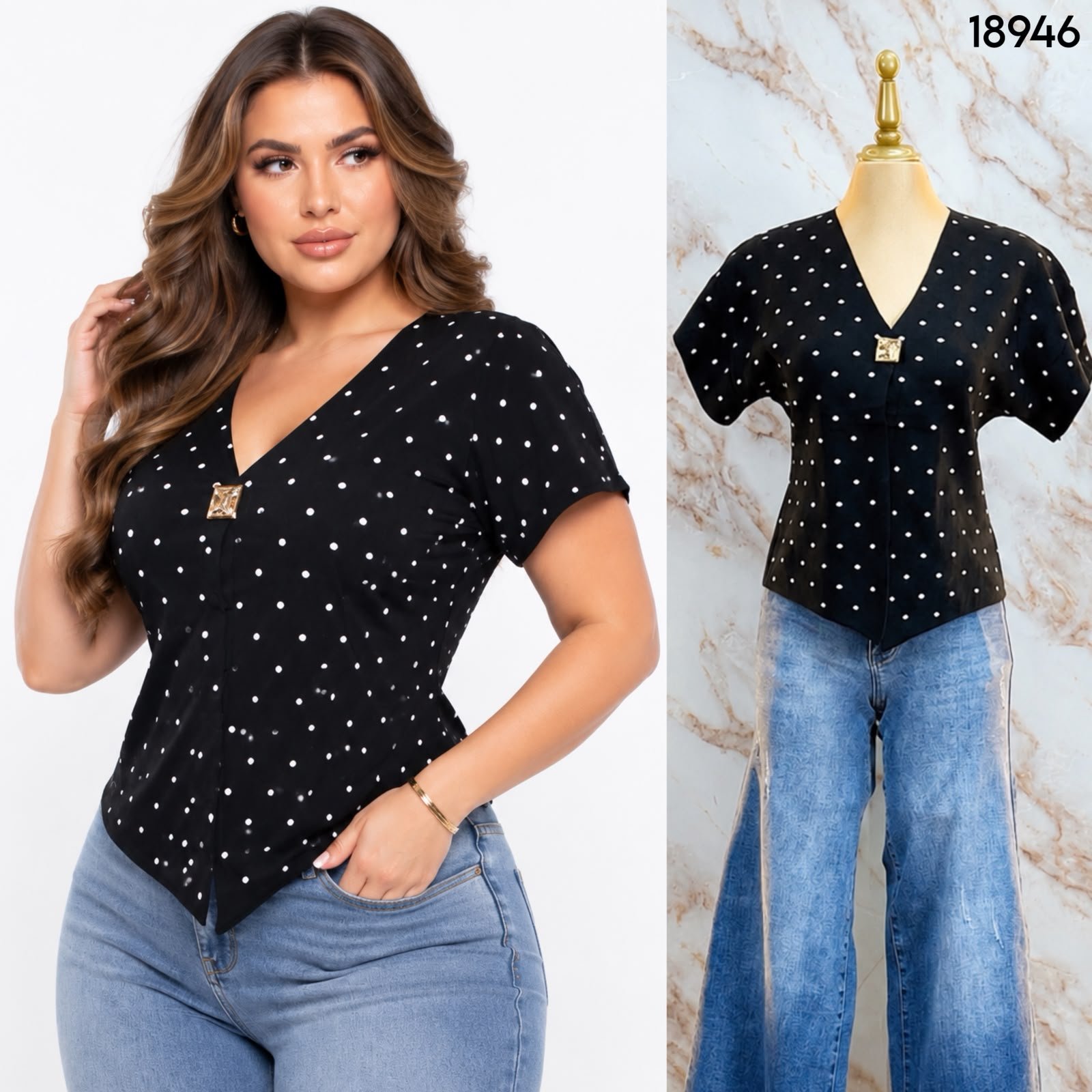 BLUSA PUNTITOS 8946 - Image 7