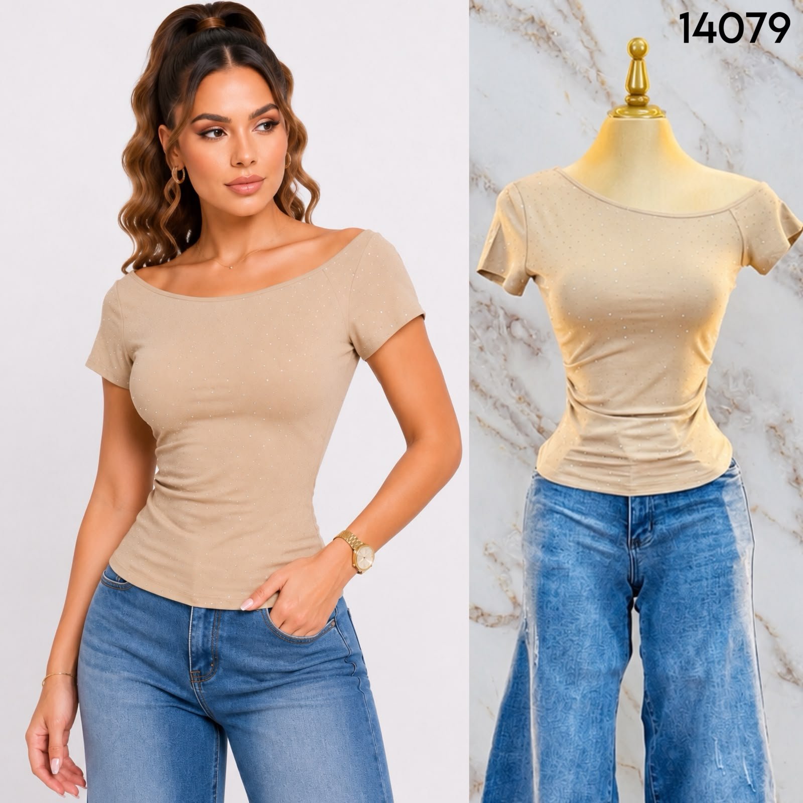BLUSA PUNTITOS 4079 - Image 2