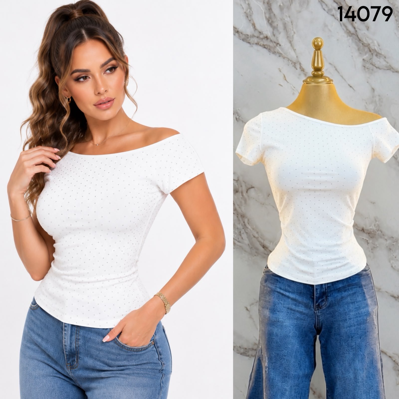 BLUSA PUNTITOS 4079 - Image 5