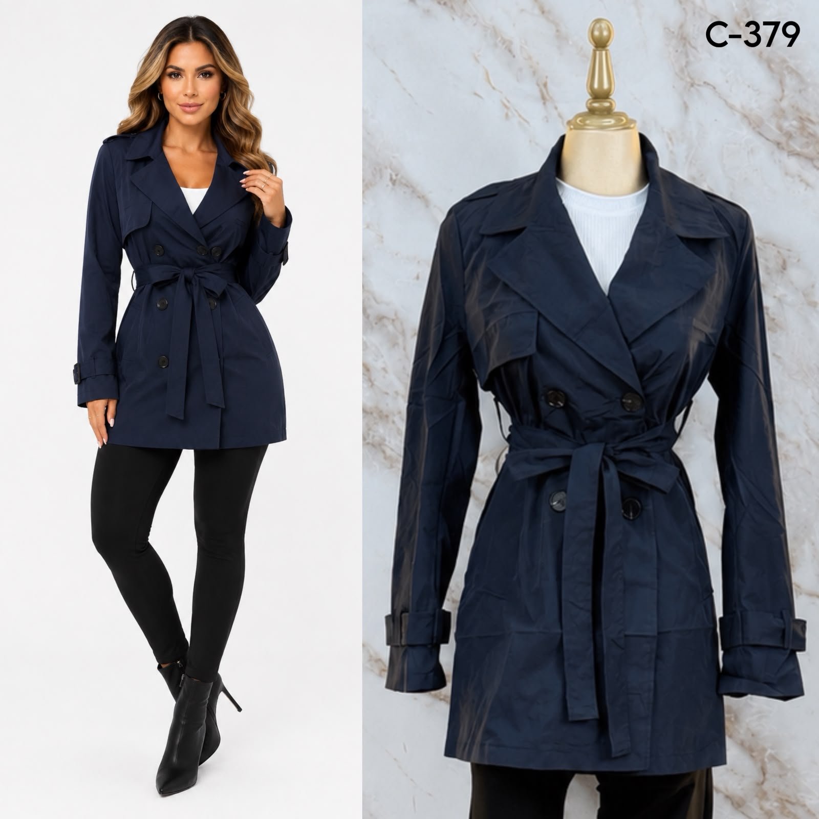 GABARDINA SARGA TWILL 379 - Image 4