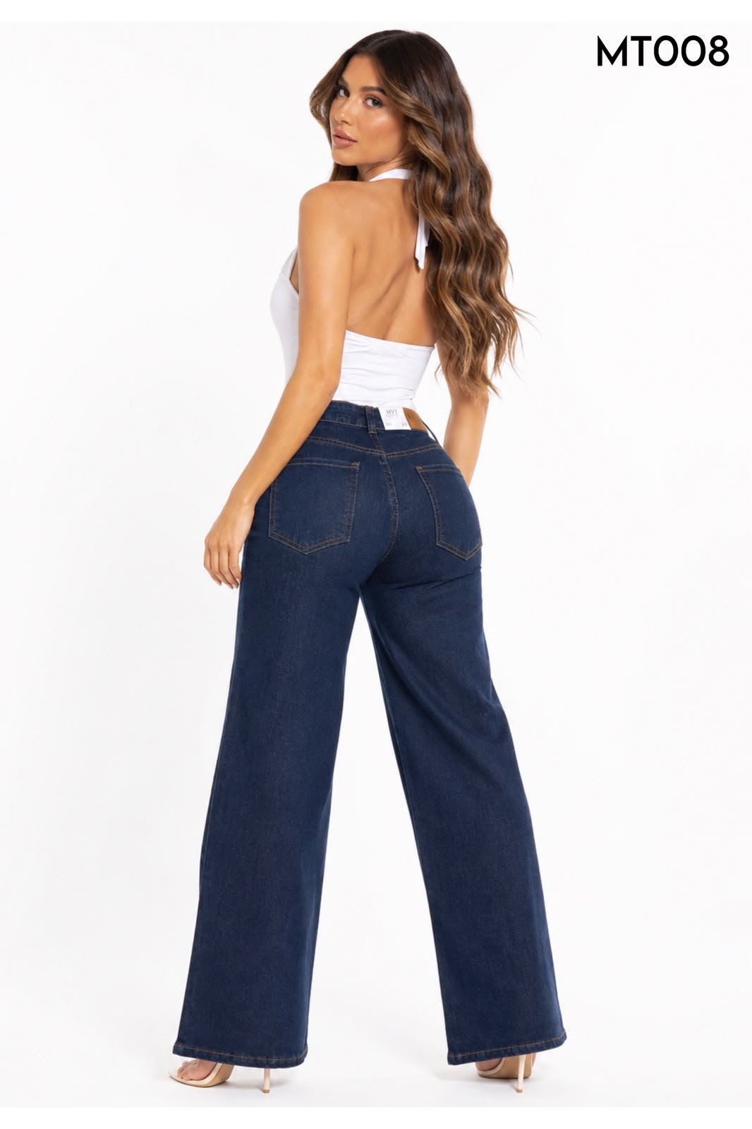 PANTALON /JEANS CORTE WIDE LEG MT 008 - Image 5