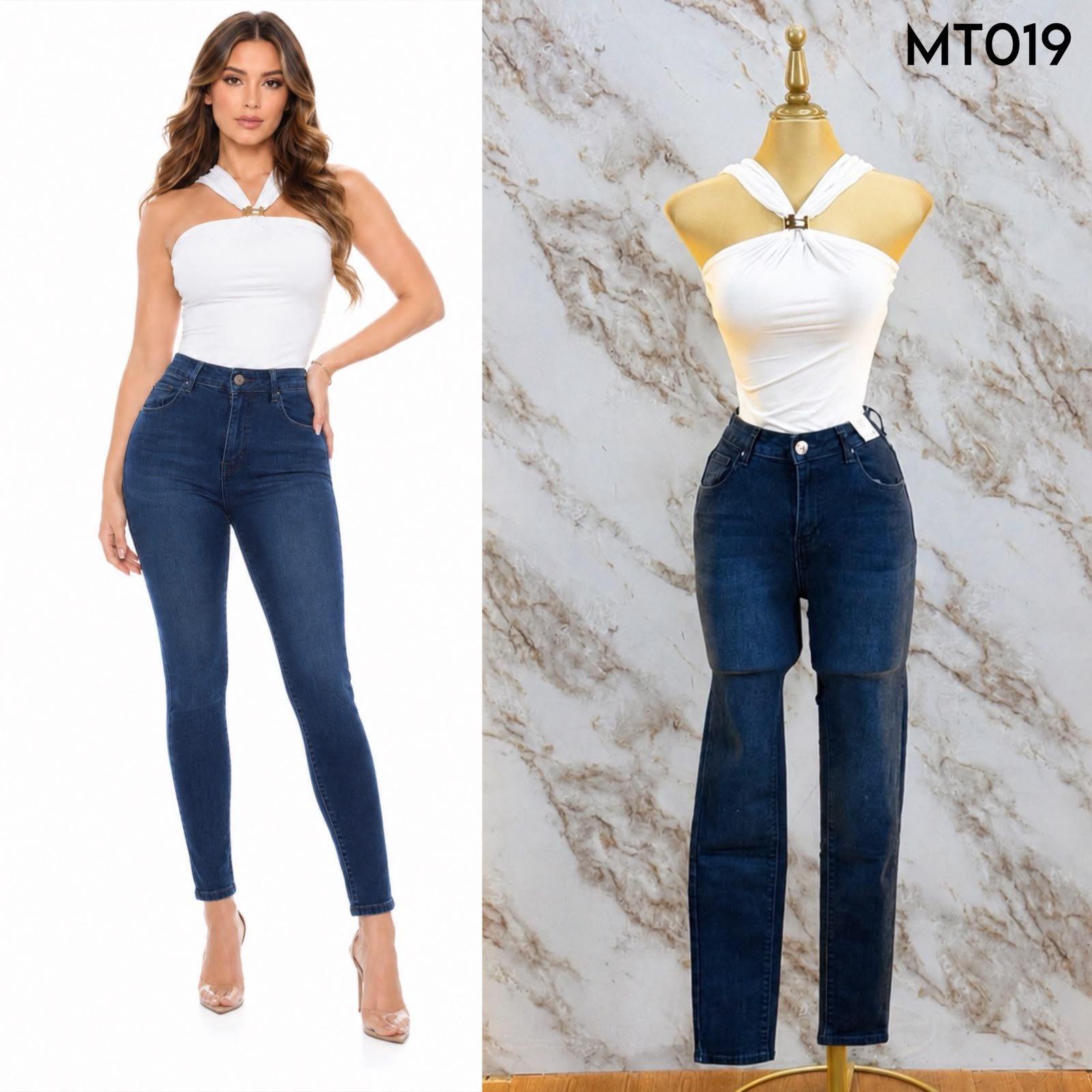 PANTALON /JEANS CORTE WIDE LEG MT 019 - Image 5
