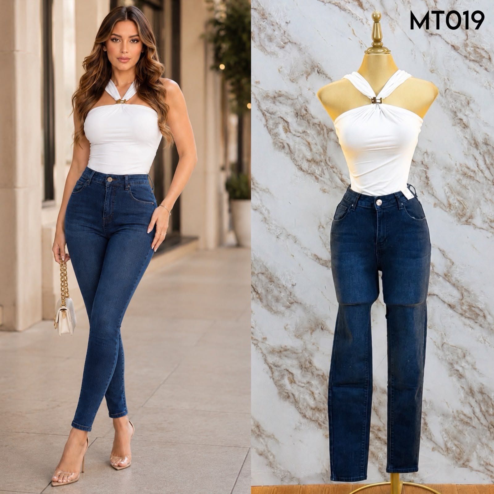 PANTALON /JEANS CORTE WIDE LEG MT 019