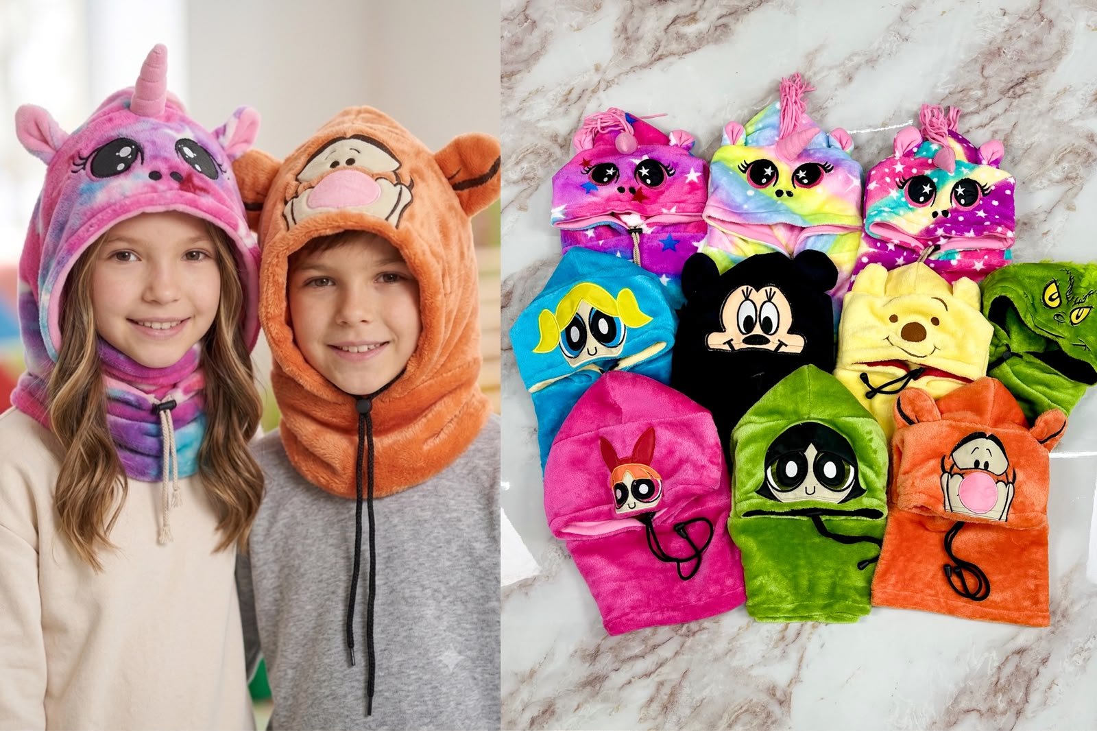 GORROS DE PERSONAJE INFANTIL 8-10