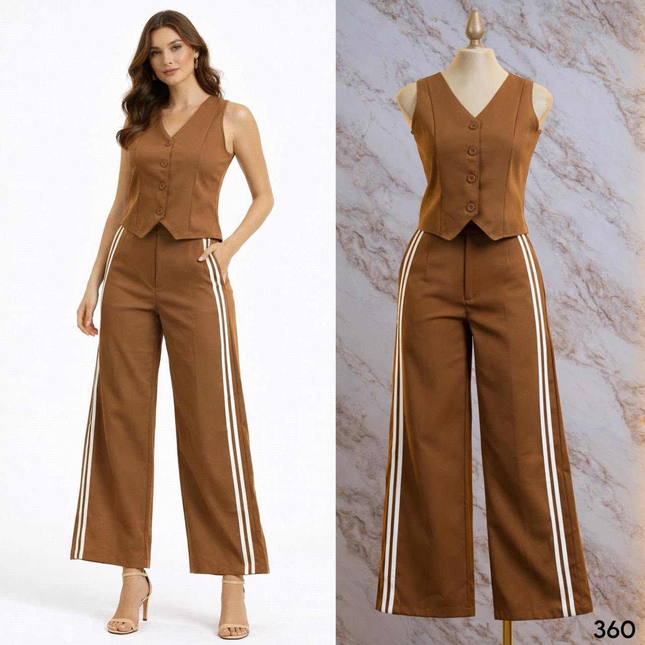 SET / CONJUNTO SACO Y RAYAS 360 - Image 3