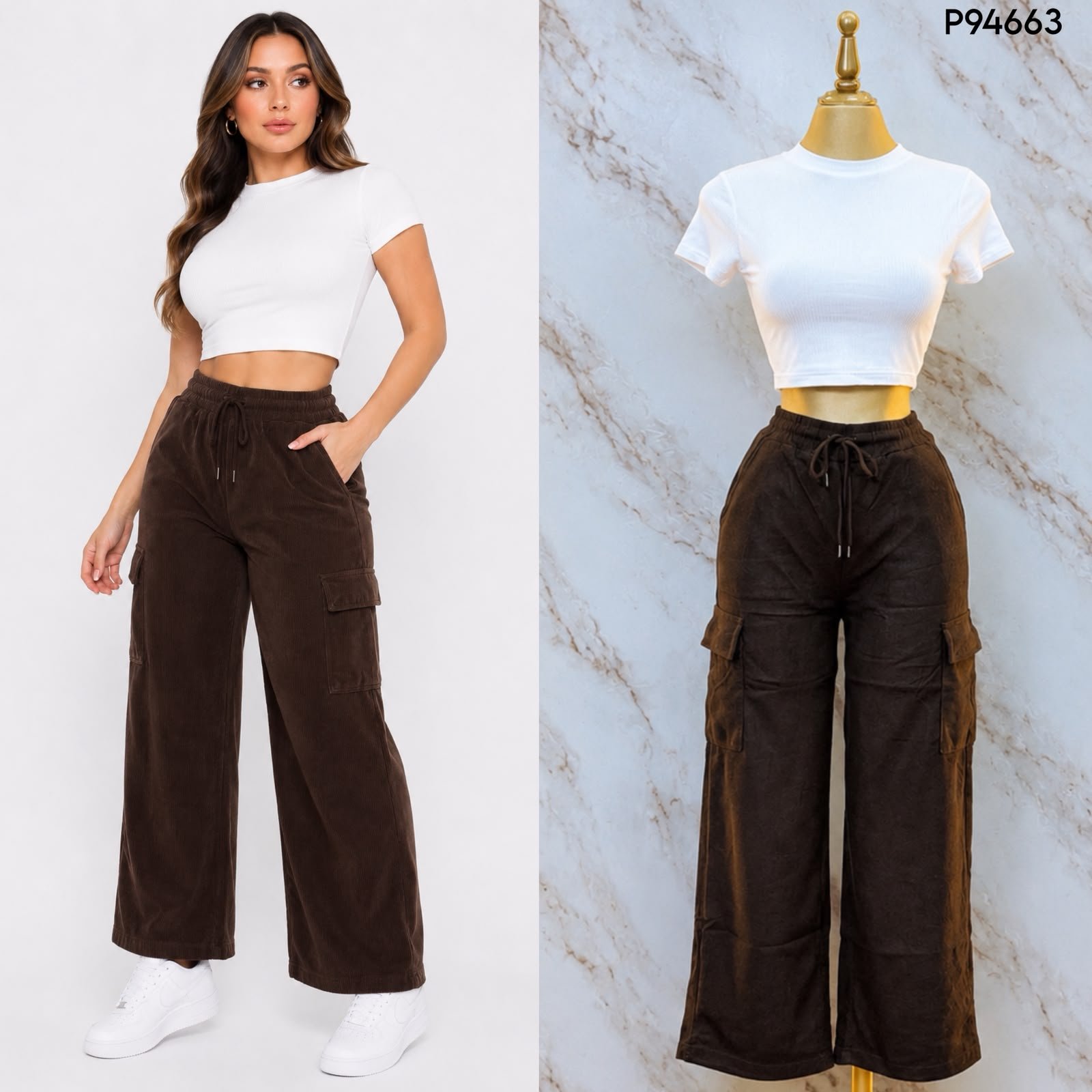 PANTALON CARGO PANA 4663 - Image 6