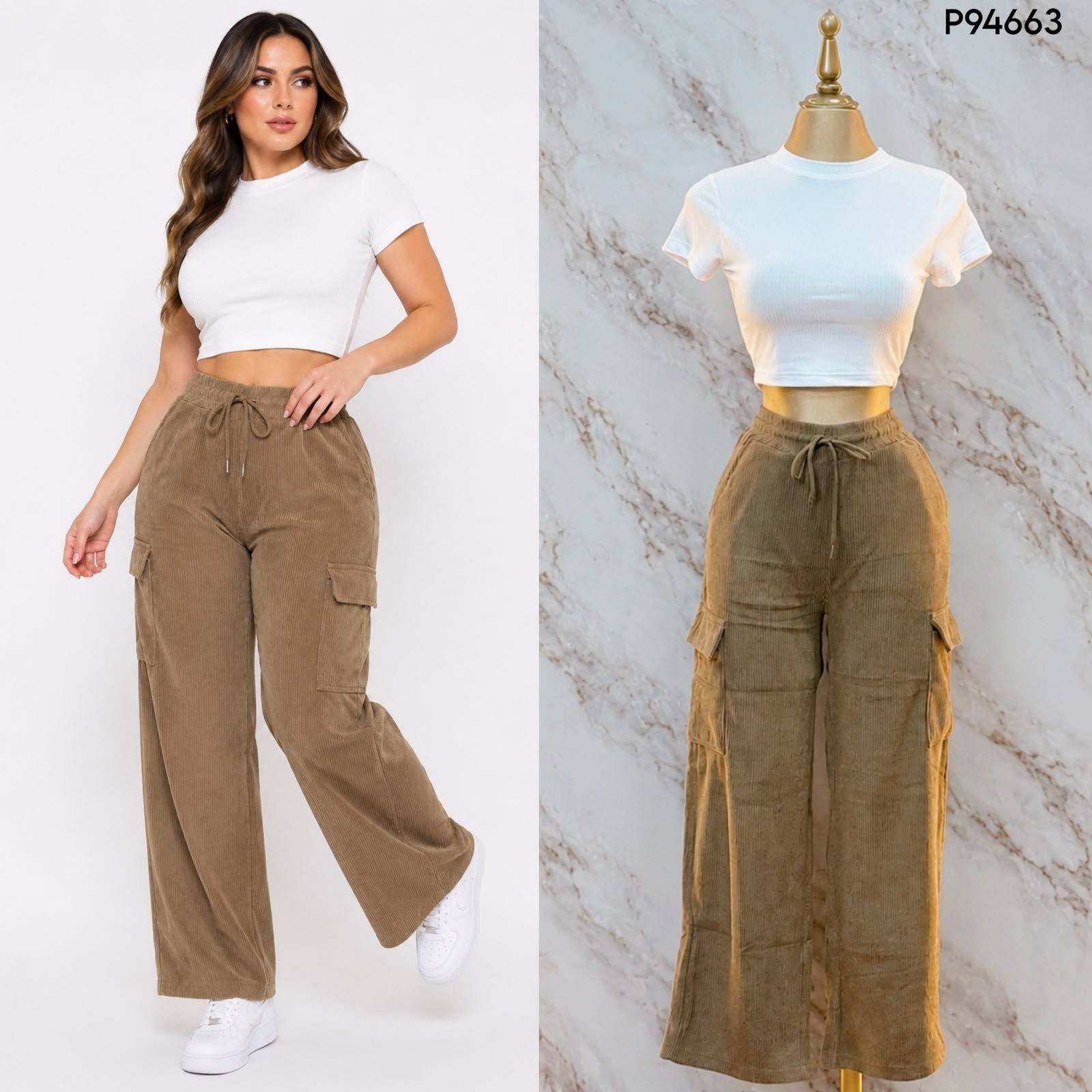 PANTALON CARGO PANA 4663 - Image 4