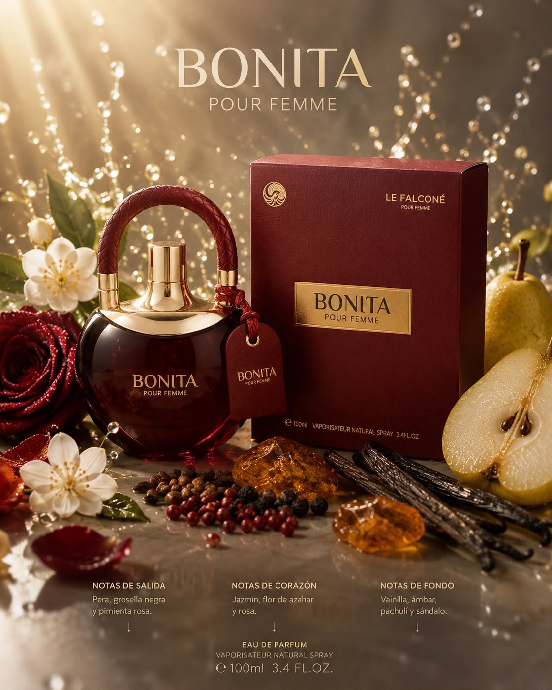 PERFUME ARABE DAMA BONITA - Image 3