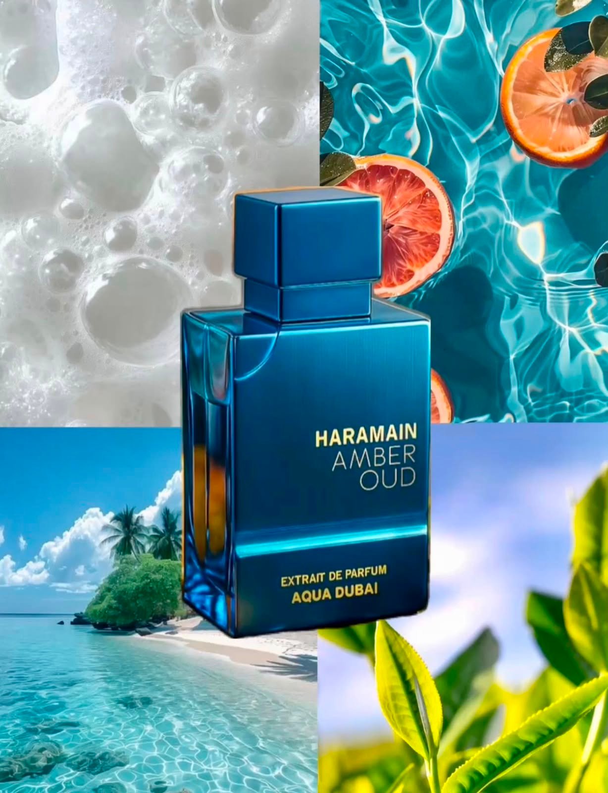 PERFUME ARABE UNISEX AL HARAMAN BLUE - Image 4