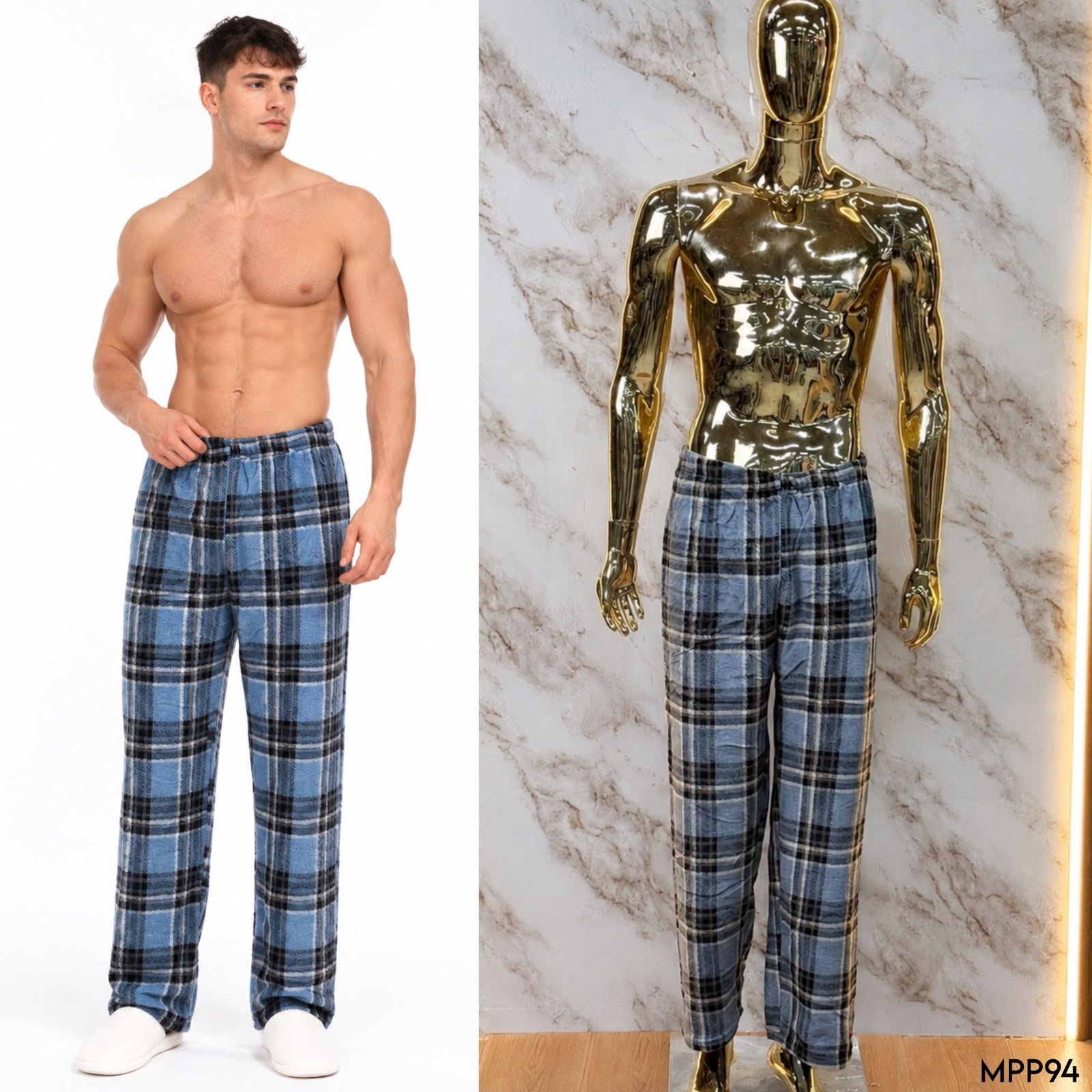 PANTALÓN DE PIJAMA CUADRO ESCOSES - Image 2