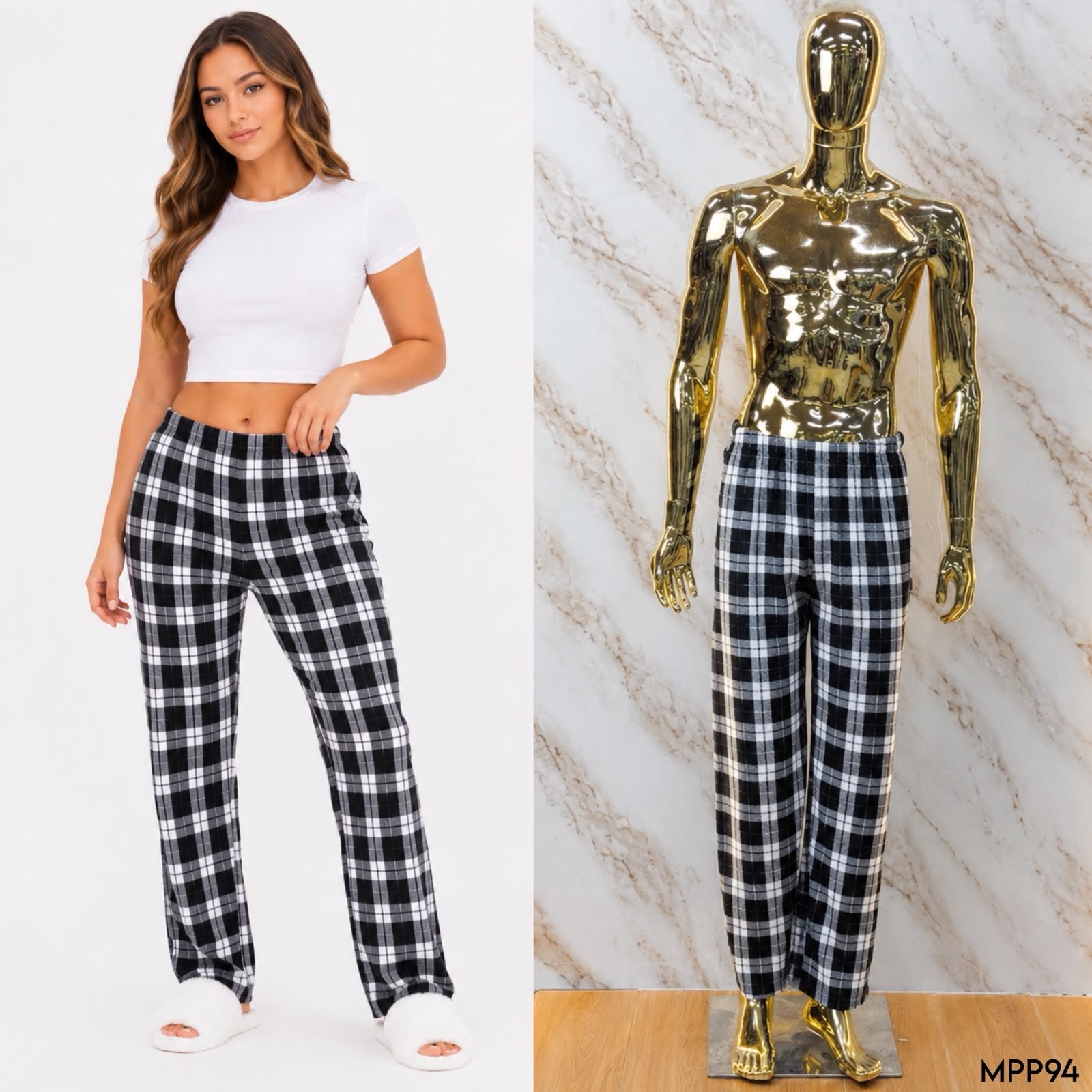 PANTALÓN DE PIJAMA CUADRO ESCOSES - Image 6