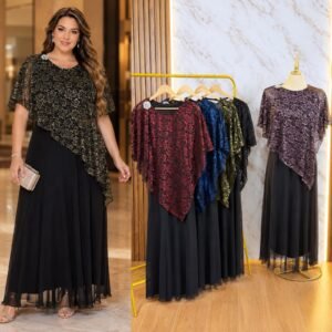 VESTIDO CAPA LUCIENTE