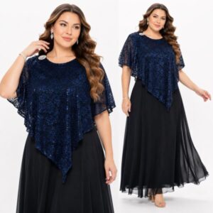 VESTIDO CAPA LUCIENTE