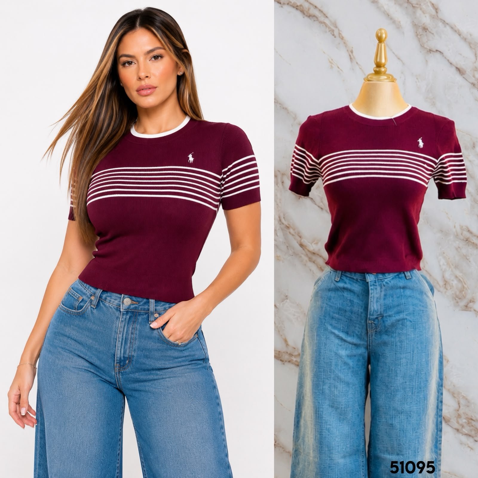 BLUSA LINEAS DE TEJIDO 1095 - Image 6