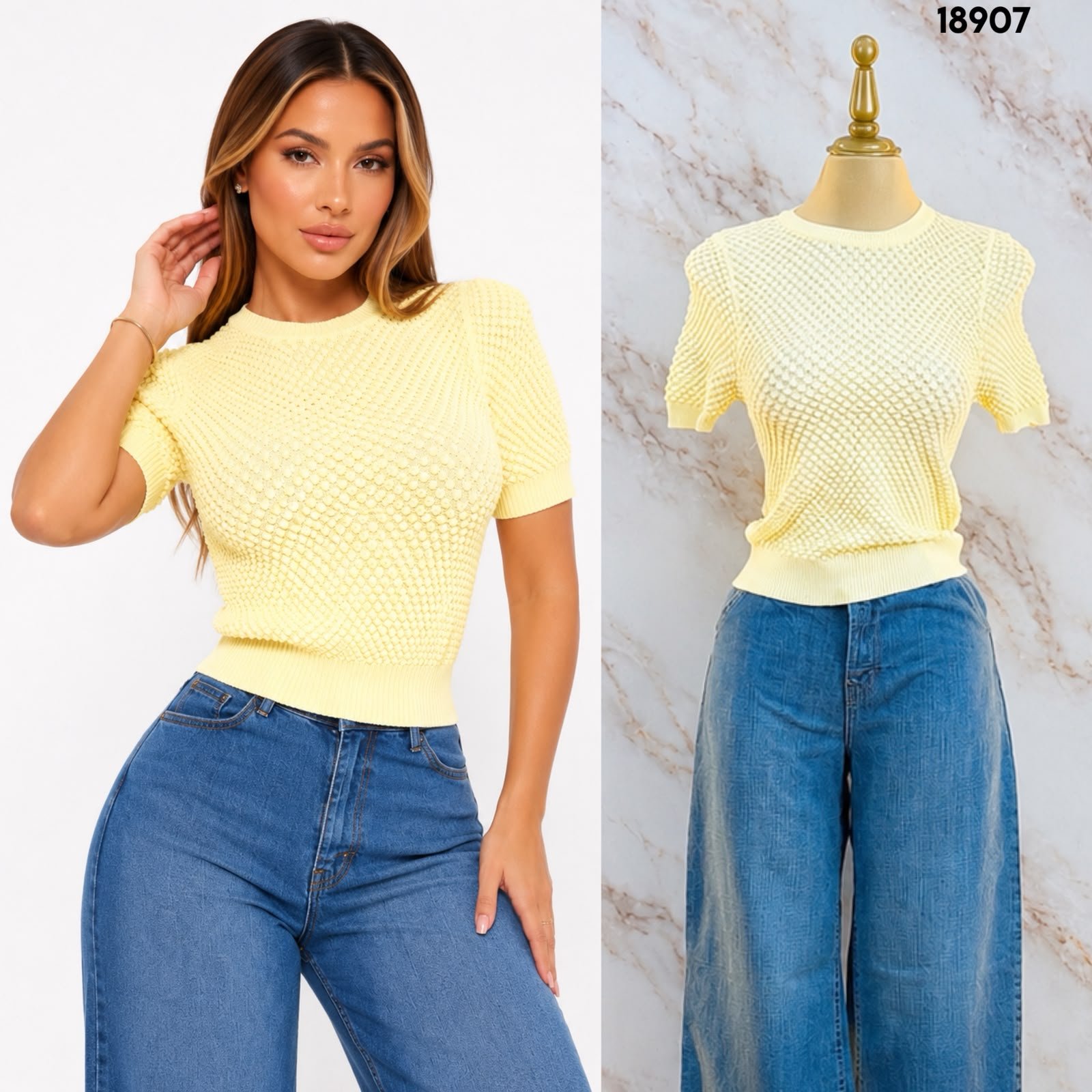 BLUSA BASICA DE TEJIDO 8907 - Image 4