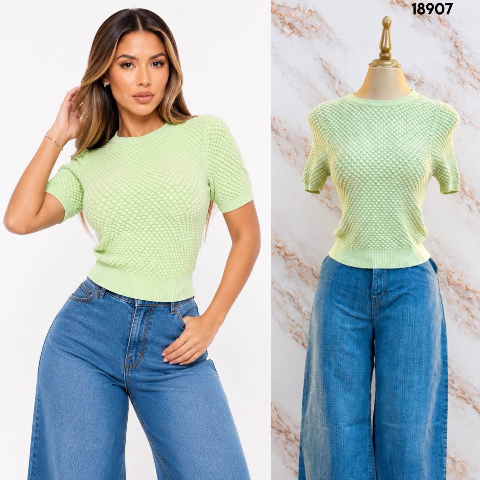 BLUSA BASICA DE TEJIDO 8907 - Image 7
