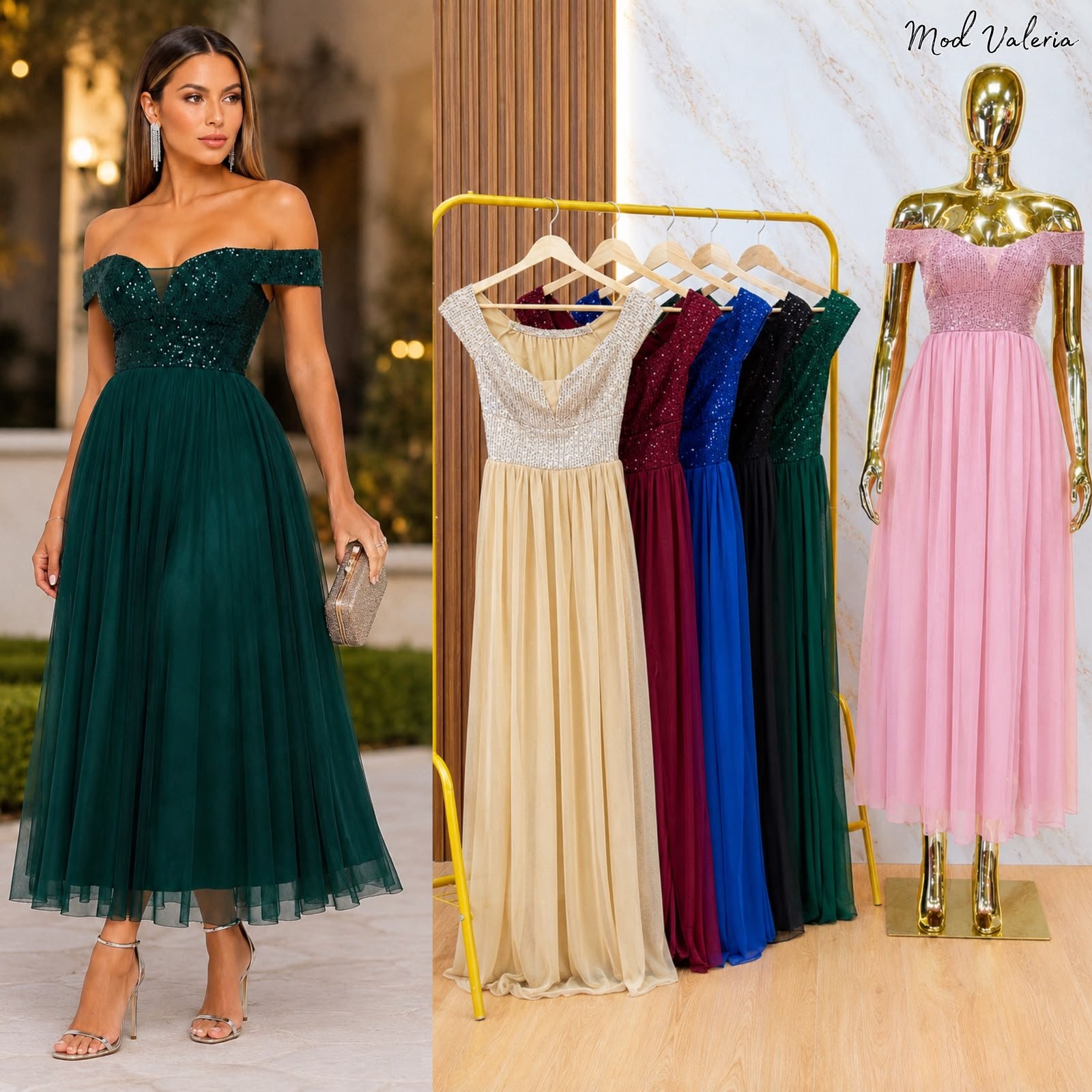 VESTIDO DE FIESTA VALERIA