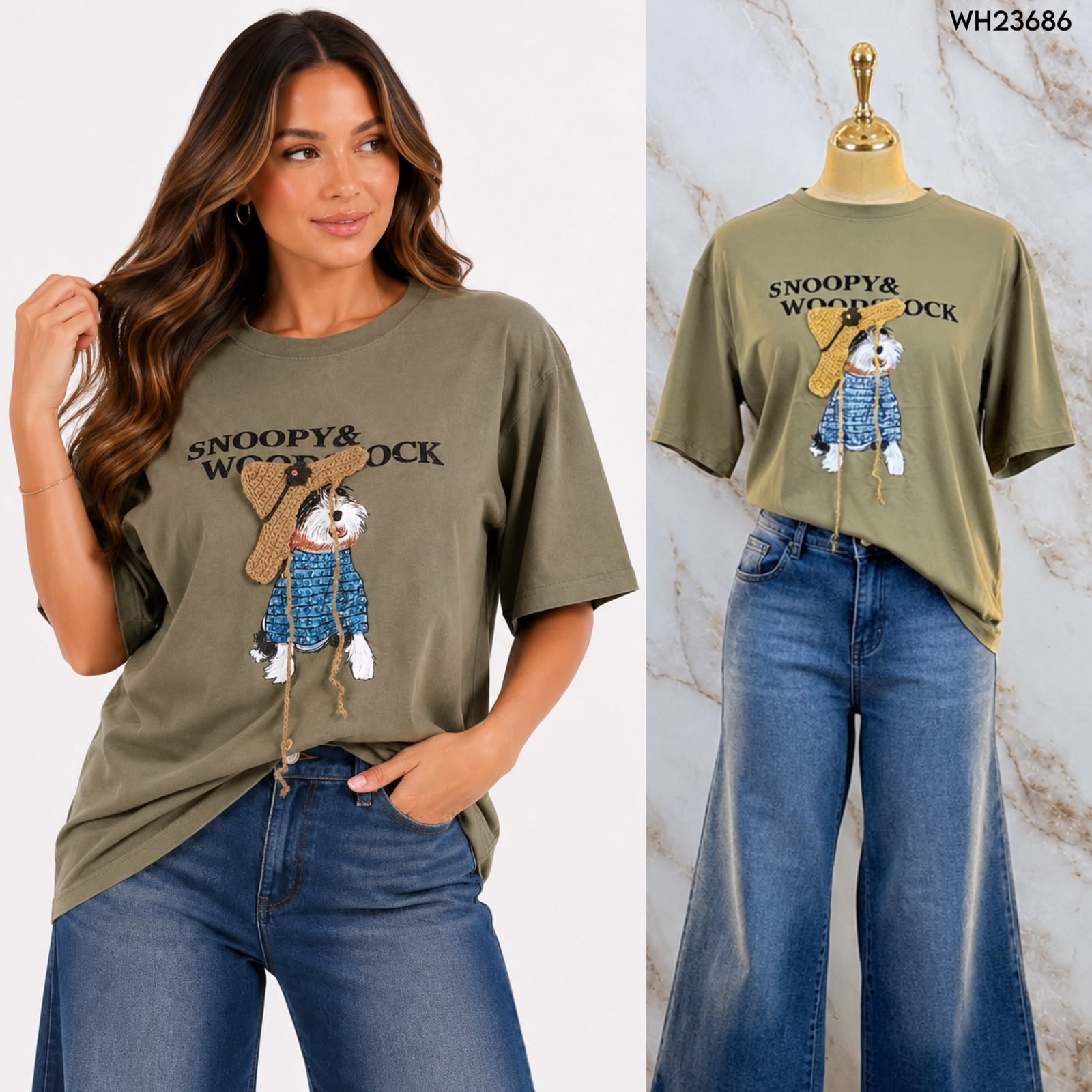 BLUSA OVERSIZE CUY 3686 - Image 2