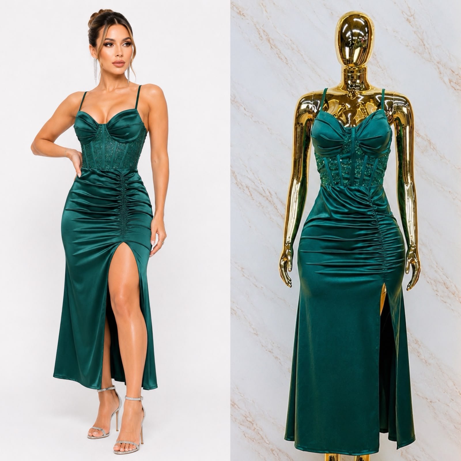 VESTIDO PLUS SIZE DE FIESTA RENATA - Image 2