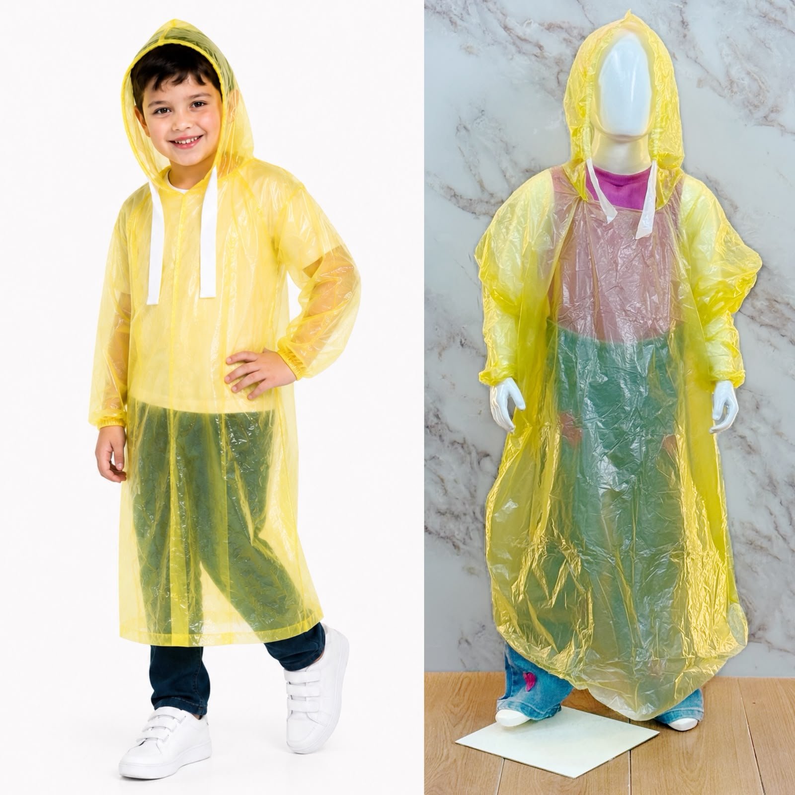 IMPERMEABLES INFANTILES COLORES SUDADERA - Image 4