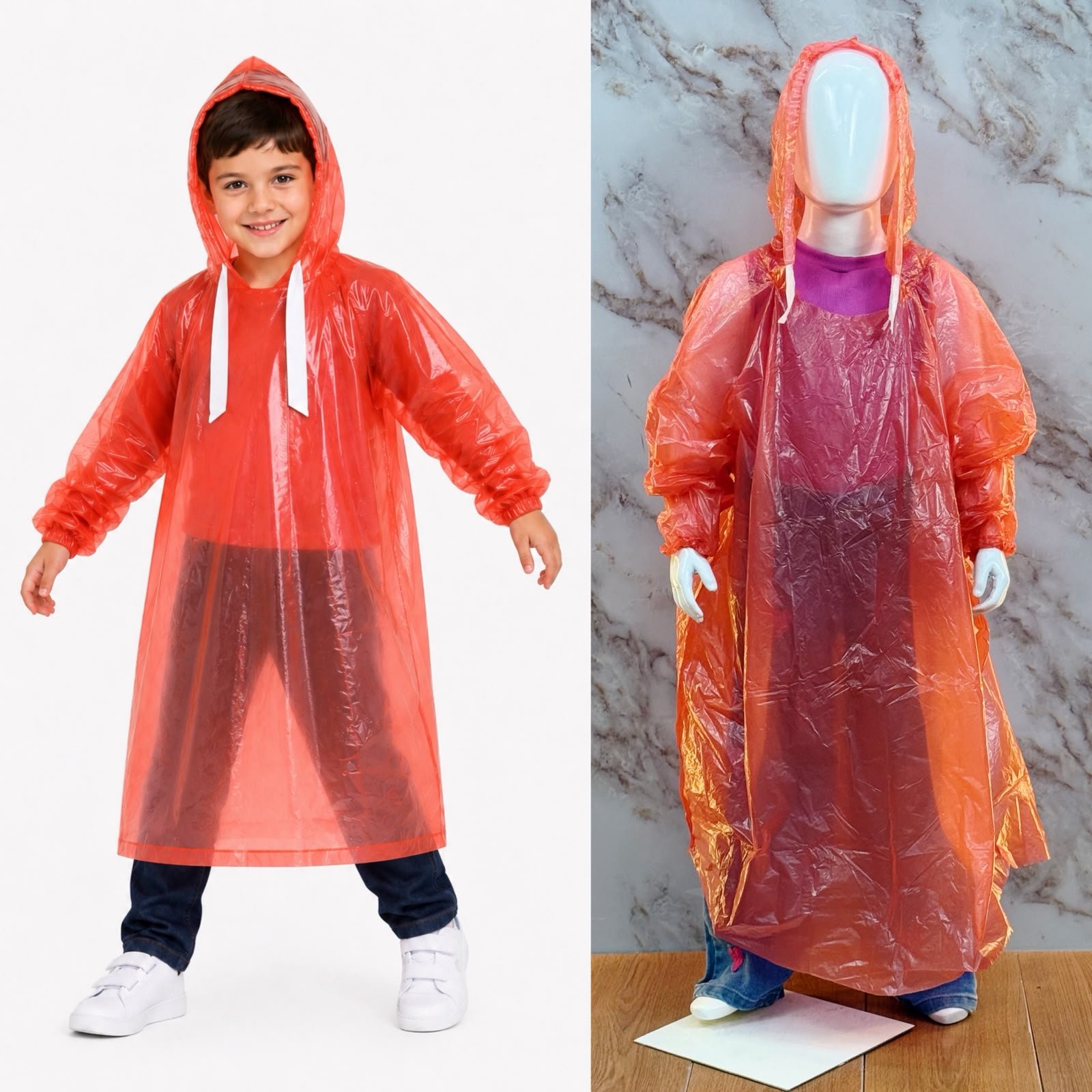 IMPERMEABLES INFANTILES COLORES SUDADERA - Image 6