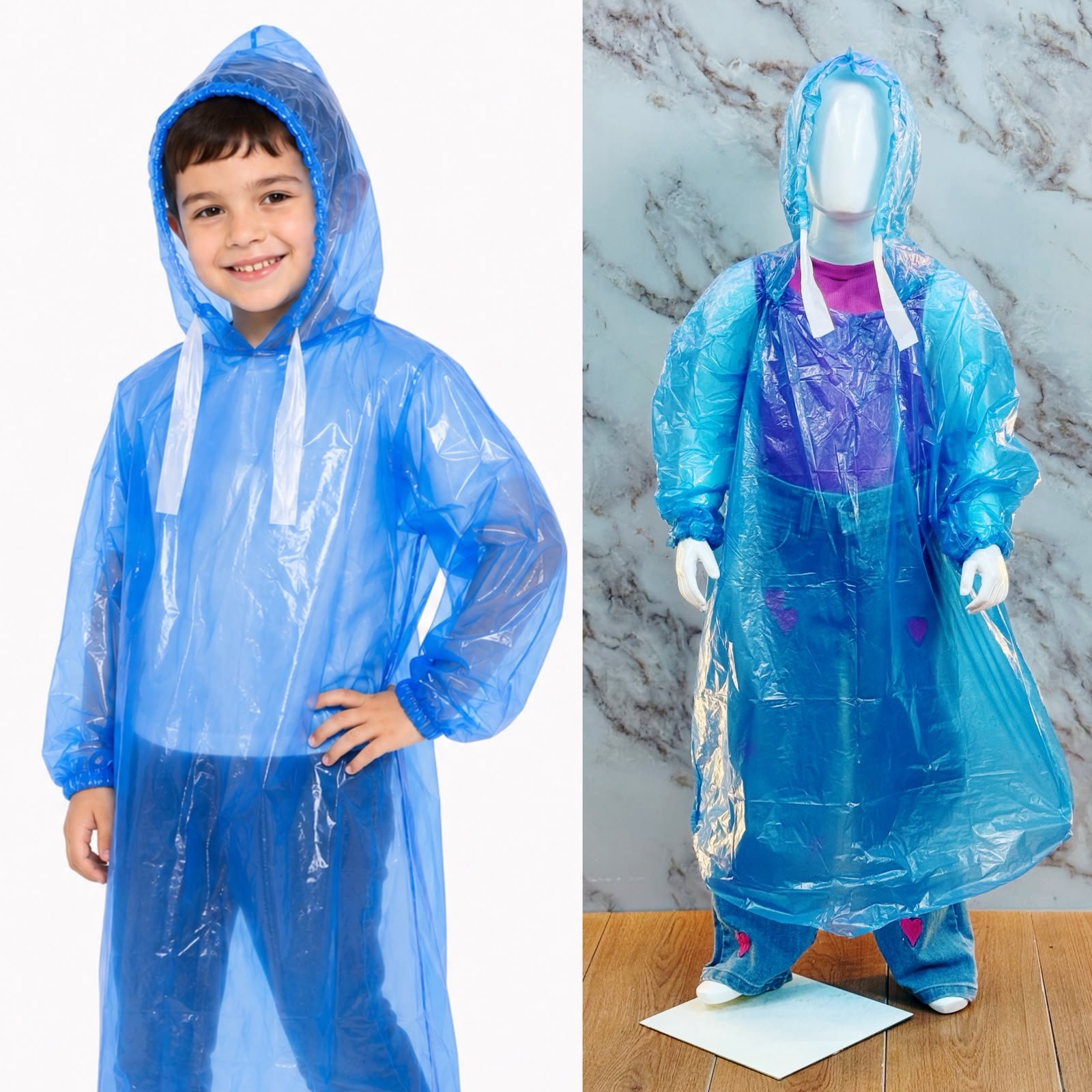 IMPERMEABLES INFANTILES COLORES SUDADERA - Image 3