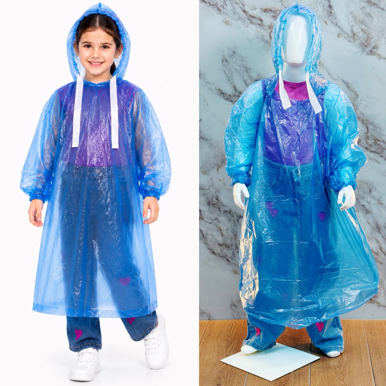 IMPERMEABLES INFANTILES COLORES SUDADERA - Image 9
