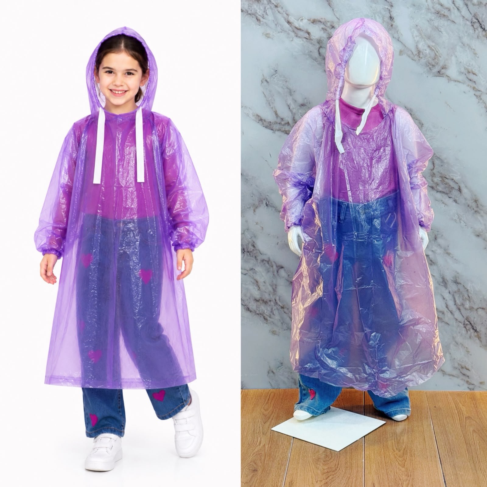 IMPERMEABLES INFANTILES COLORES SUDADERA - Image 11