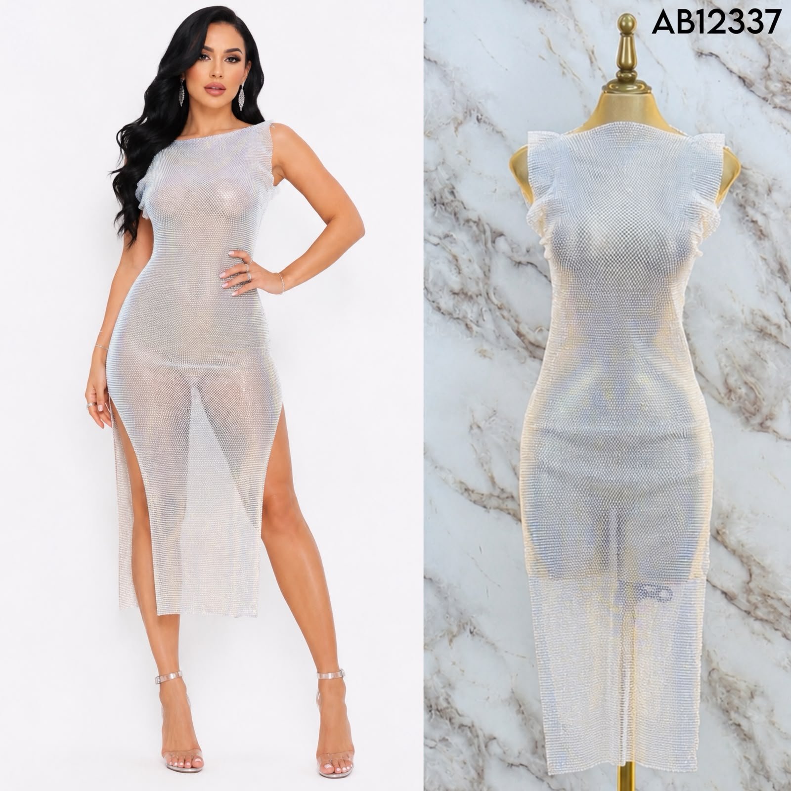 SOBREVESTIDO CON PEDRERIA 2337 - Image 3