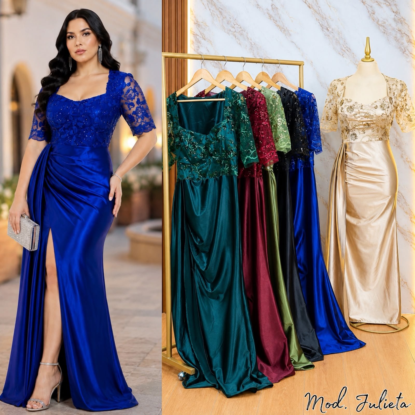 VESTIDO DE FIESTA JULIETA
