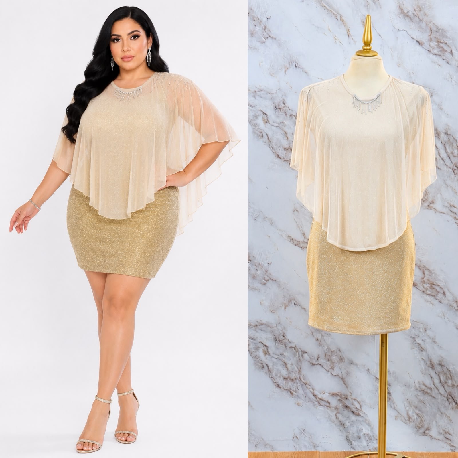 VESTIDO PLUS ISABELA - Image 2