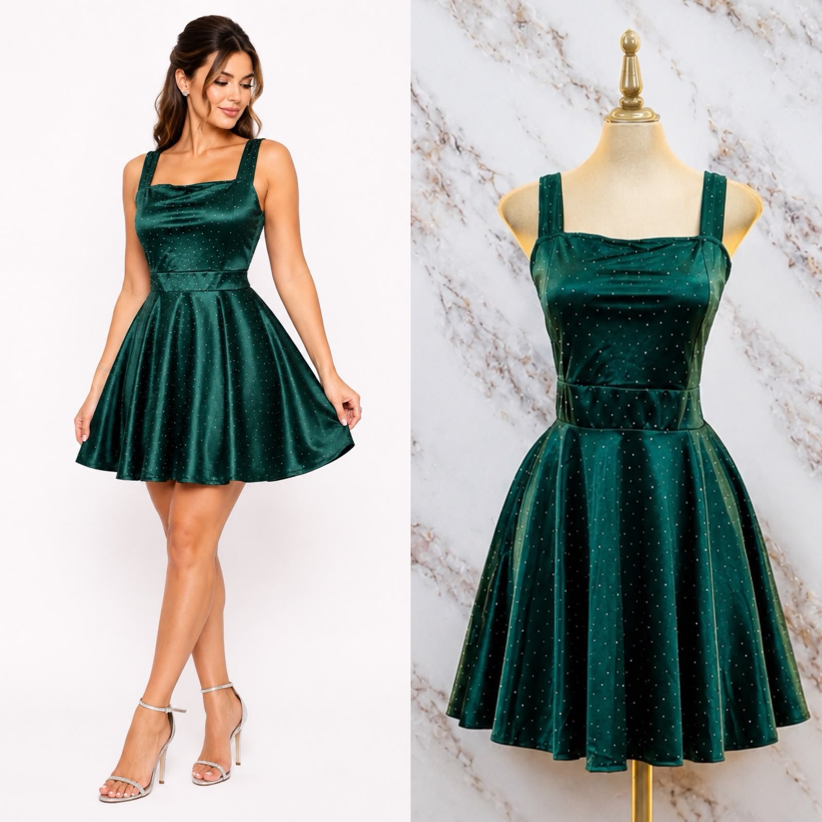 VESTIDO CON PEDRERIA NATALIA - Image 3