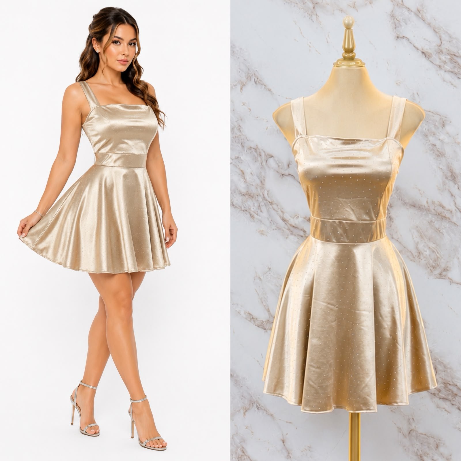 VESTIDO CON PEDRERIA NATALIA - Image 6