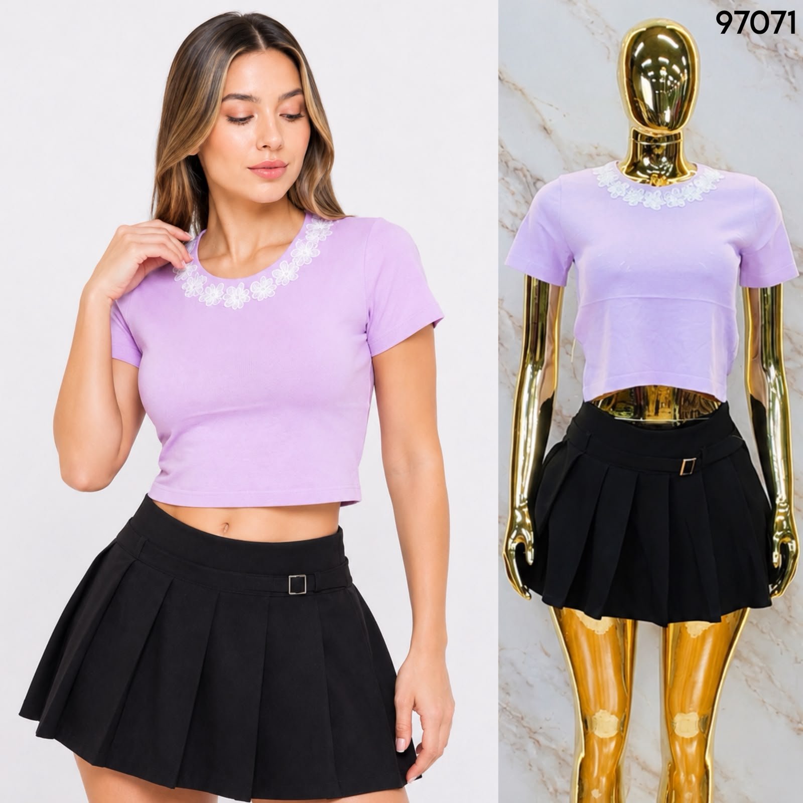 BLUSA DE TEJIDO 3D 7071 - Image 10