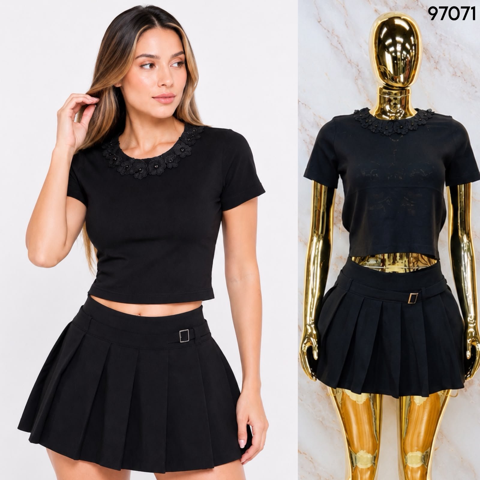 BLUSA DE TEJIDO 3D 7071 - Image 9