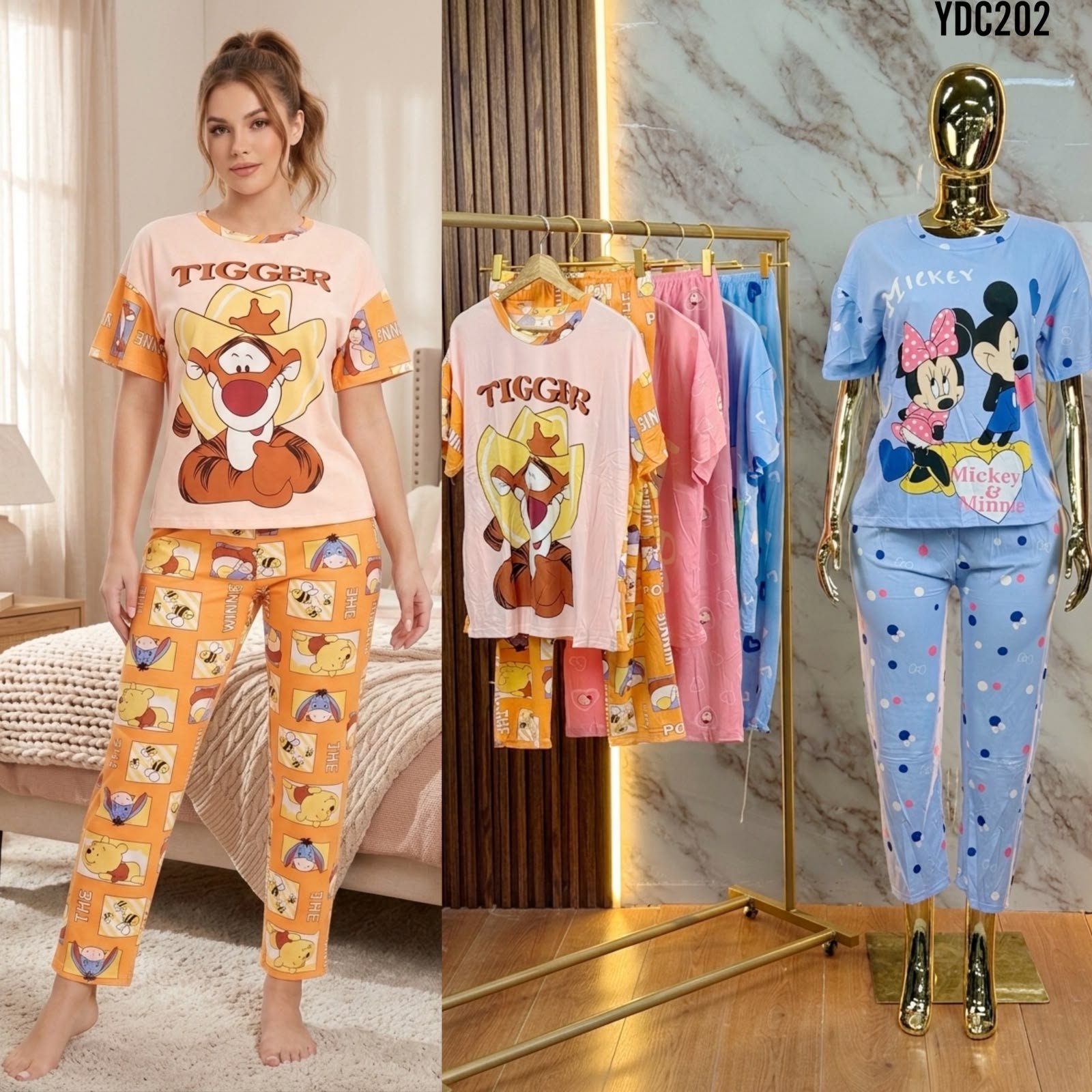 PIJAMA DE PERSONAJES C202