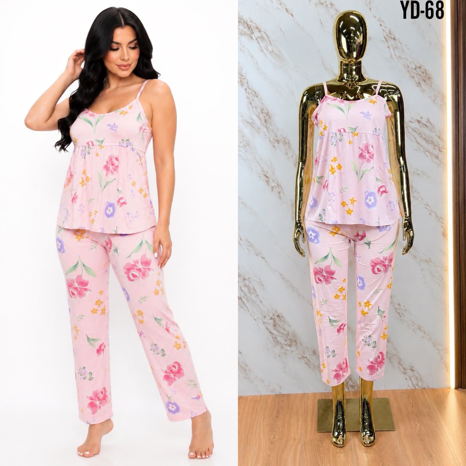 PIJAMA DE TIRANTES YD68 - Image 2