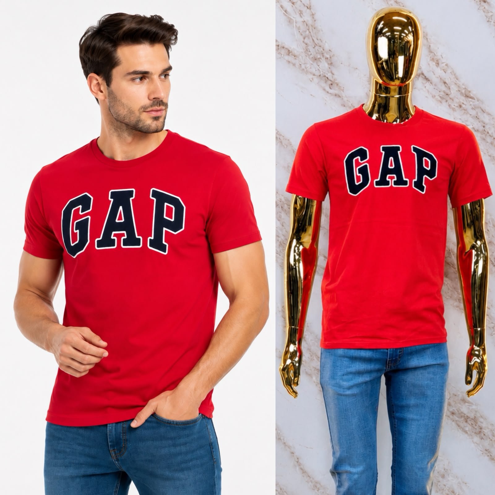 PLAYERA MANGA CORTA GAP BORDADO - Image 6