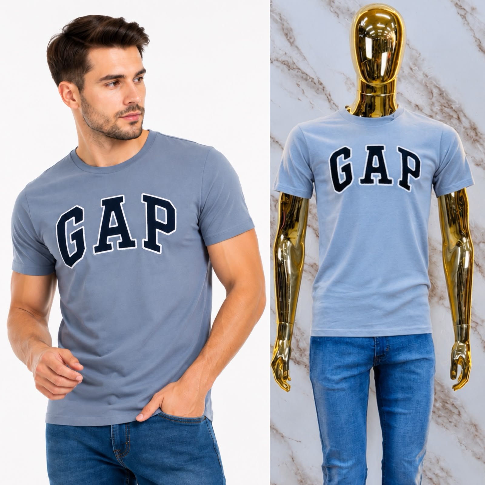PLAYERA MANGA CORTA GAP BORDADO - Image 8