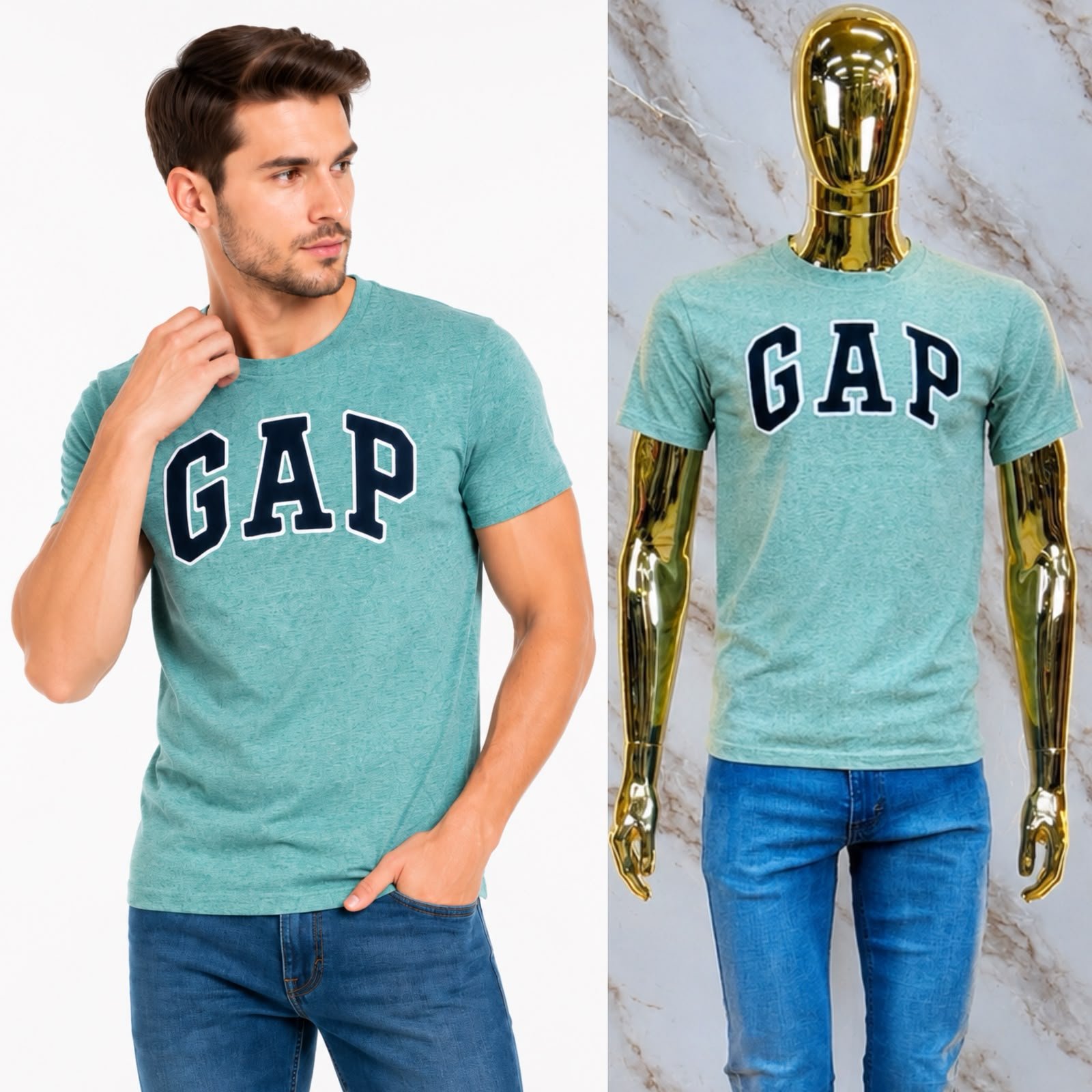 PLAYERA MANGA CORTA GAP BORDADO - Image 9