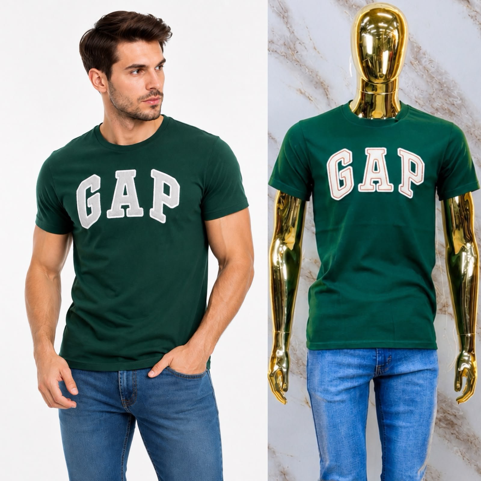 PLAYERA MANGA CORTA GAP BORDADO - Image 5