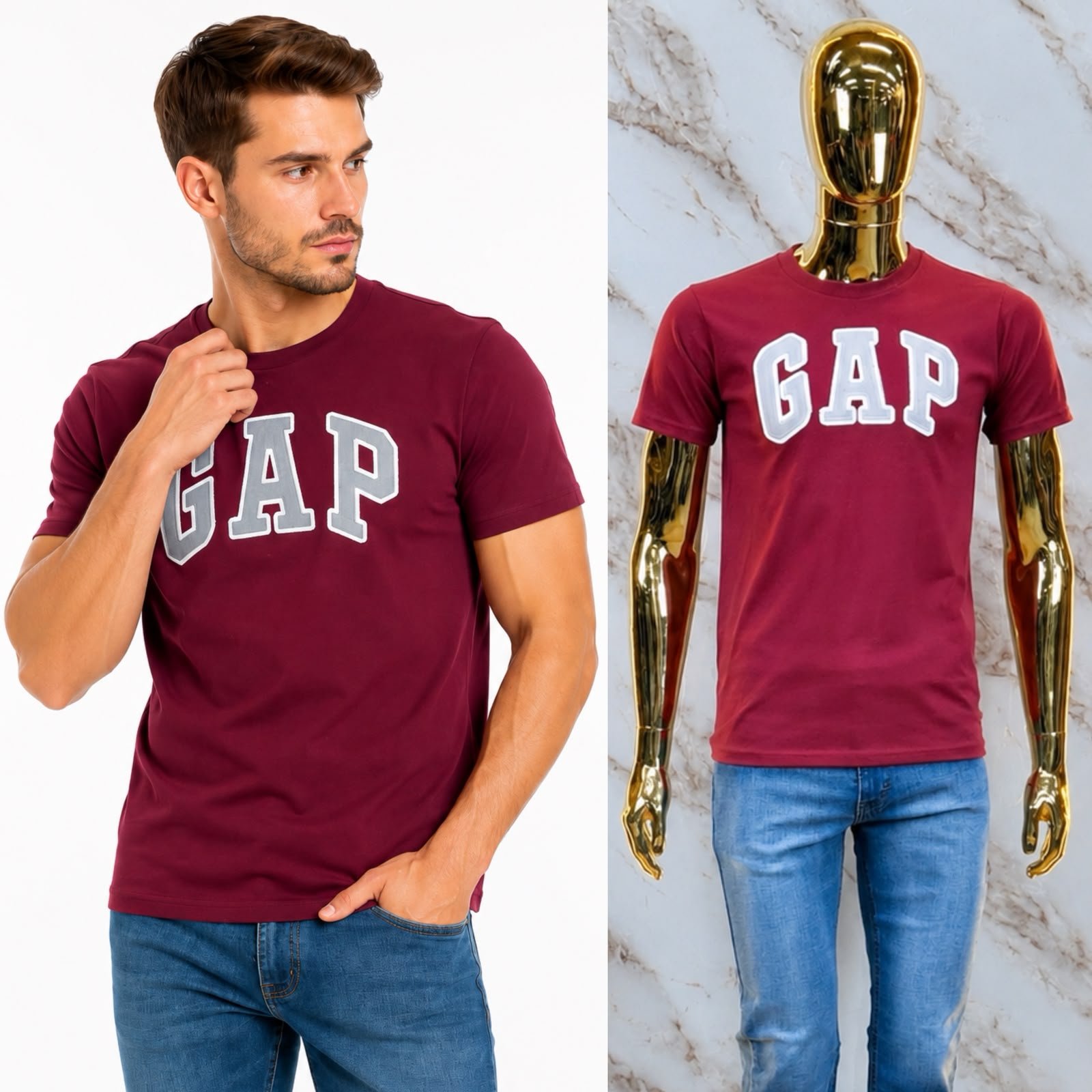 PLAYERA MANGA CORTA GAP BORDADO - Image 11