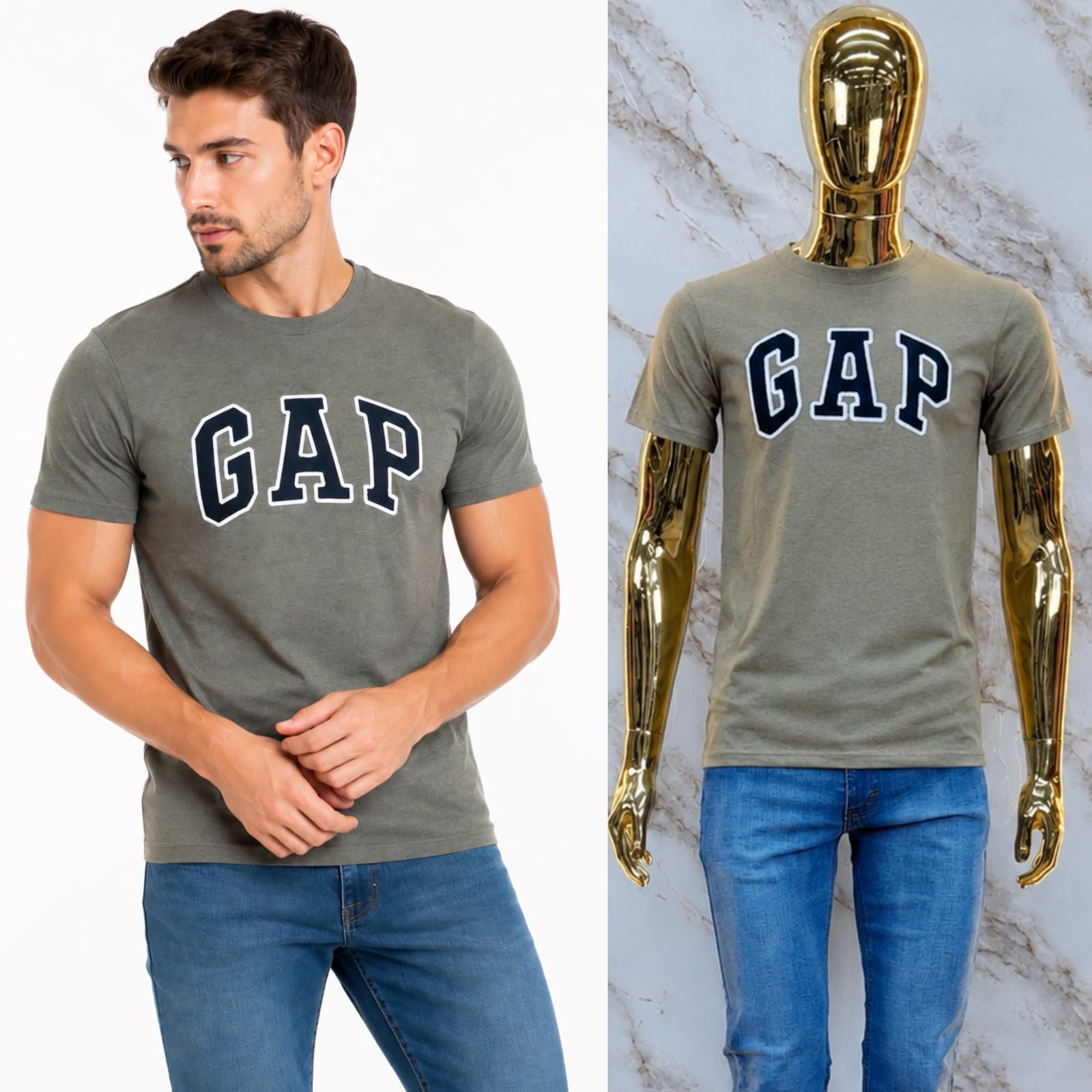 PLAYERA MANGA CORTA GAP BORDADO - Image 12