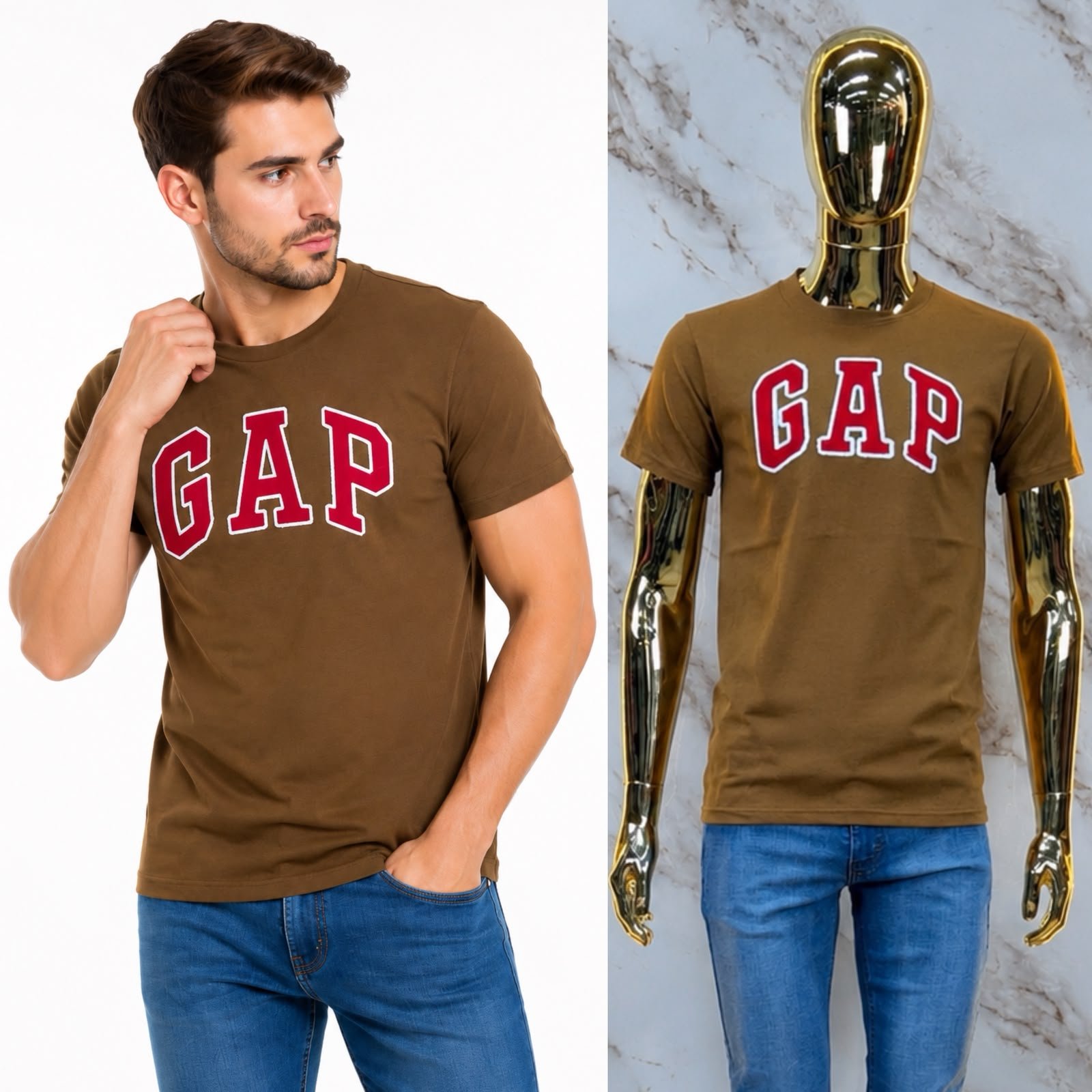 PLAYERA MANGA CORTA GAP BORDADO - Image 13