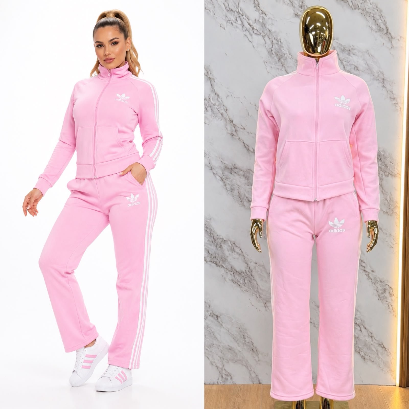 CONJUNTO ADDAS DEPORTIVO UNICOLOR - Image 7